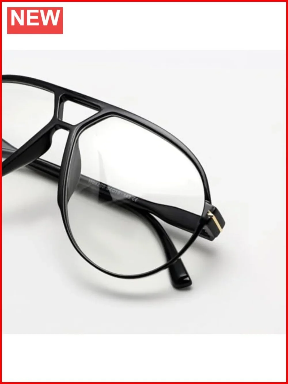 Retro Aviator Sunglasses Oversized Classic Square Tangle Free Unisex
